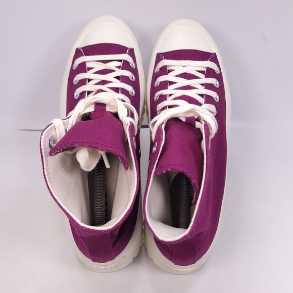 Converse All Star Athletic Sneaker Shoe Womens Size 9 Mens Size 7 A03701C Purple - Picture 4 of 10